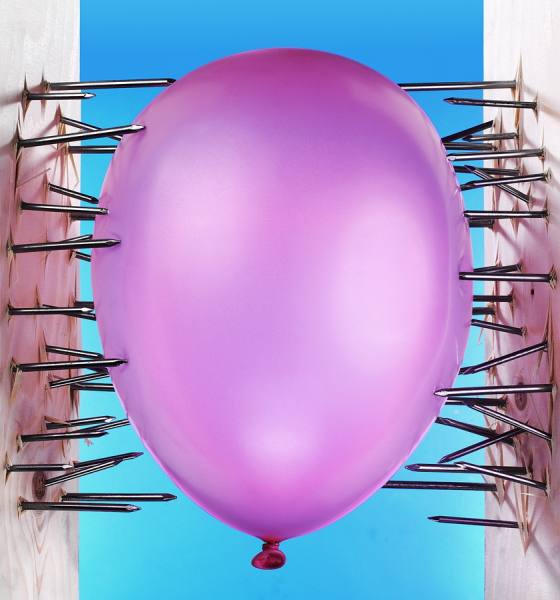 Photograph Lee George Hacker Balloon Spike on One Eyeland